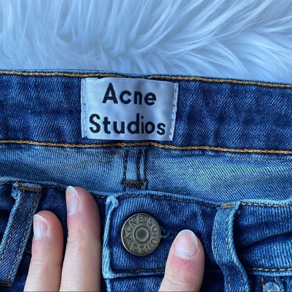 [Acne Studio] Skin 5 Used Blue Jeans - Size 28 - Picture 4 of 7